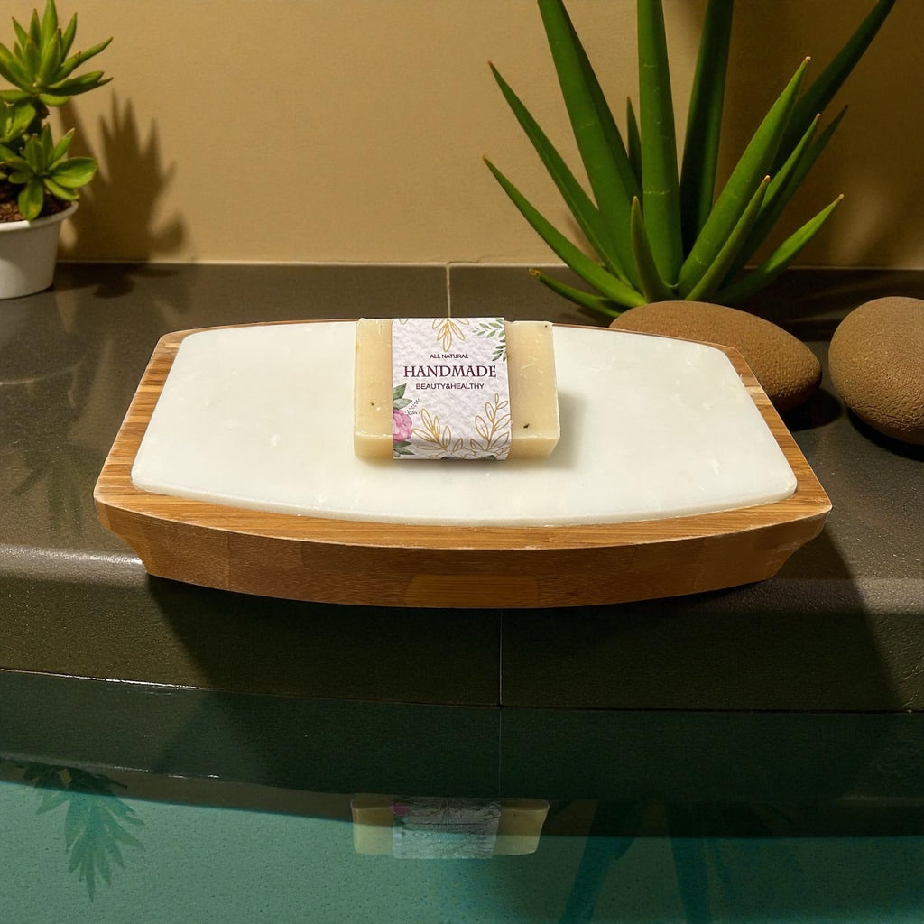 🌿 Luxurious Eucalyptus + Aloe Vera Face & Body Cleansing Bar (With Coconut & Vanilla)