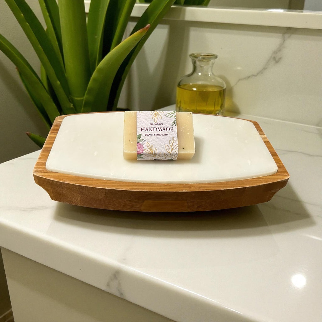 🌿 Luxurious Eucalyptus + Aloe Vera Face & Body Cleansing Bar (With Coconut & Vanilla)