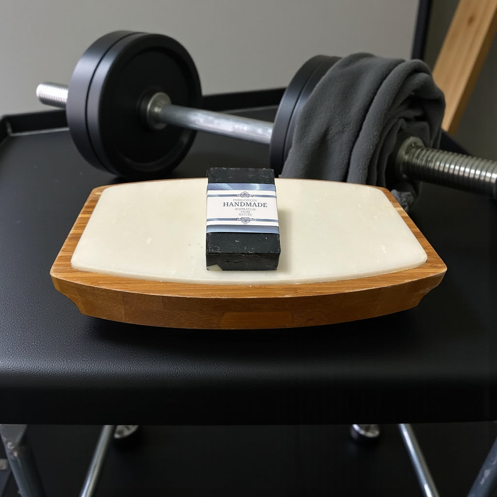 Activated Charcoal + Aloe Vera Unisex Luxury Face & Body Cleansing Bar