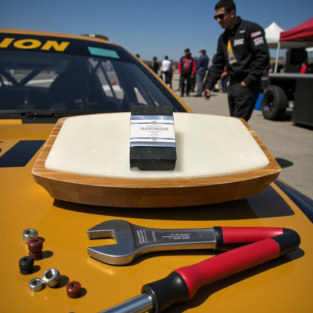 Activated Charcoal + Aloe Vera Unisex Luxury Face & Body Cleansing Bar