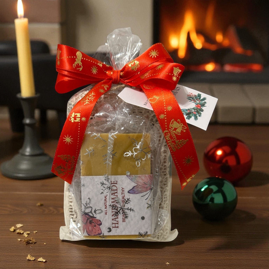 🌿 Turmeric, Orange & Honey Illuminating Soap Bar